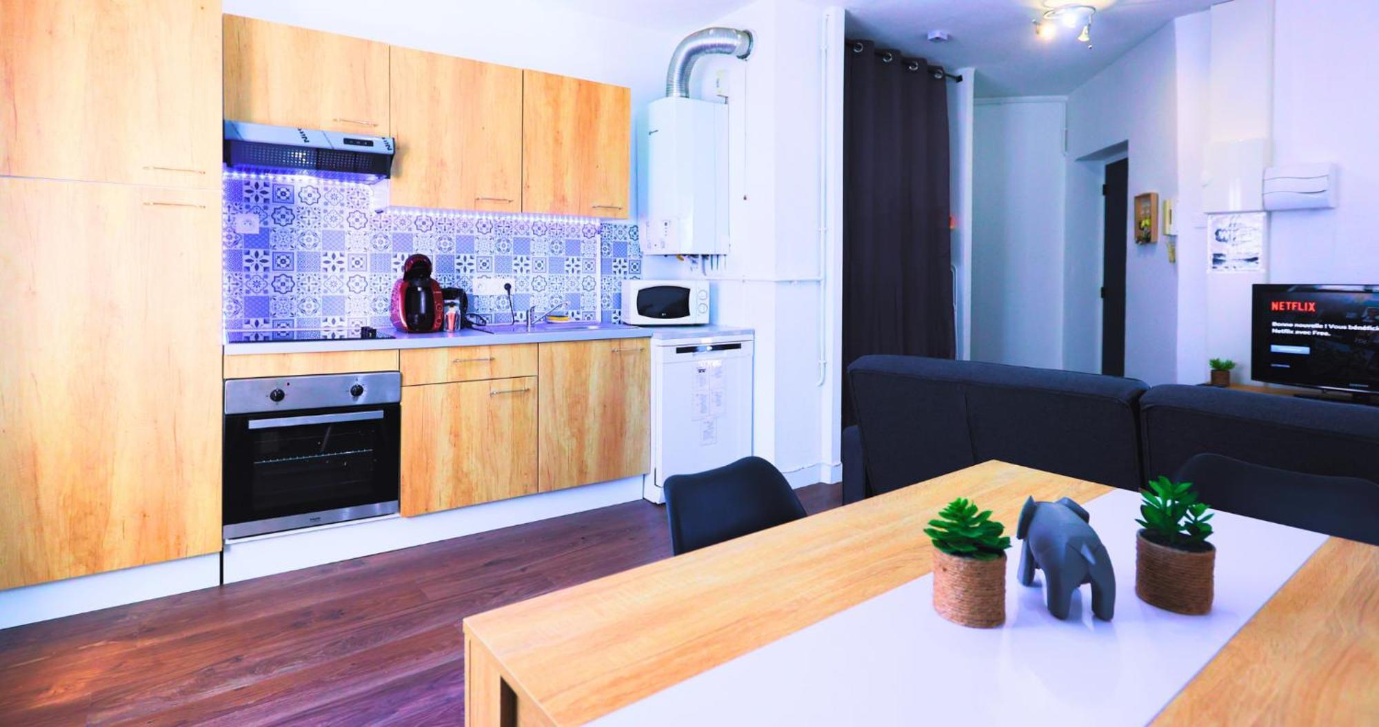 Ideal Pour Professionnels & Familles - Chaleureux & Cosy - Balbon - Wifi Fibre - Netflix & - Calme Et Confort Saint-Etienne (Loire)