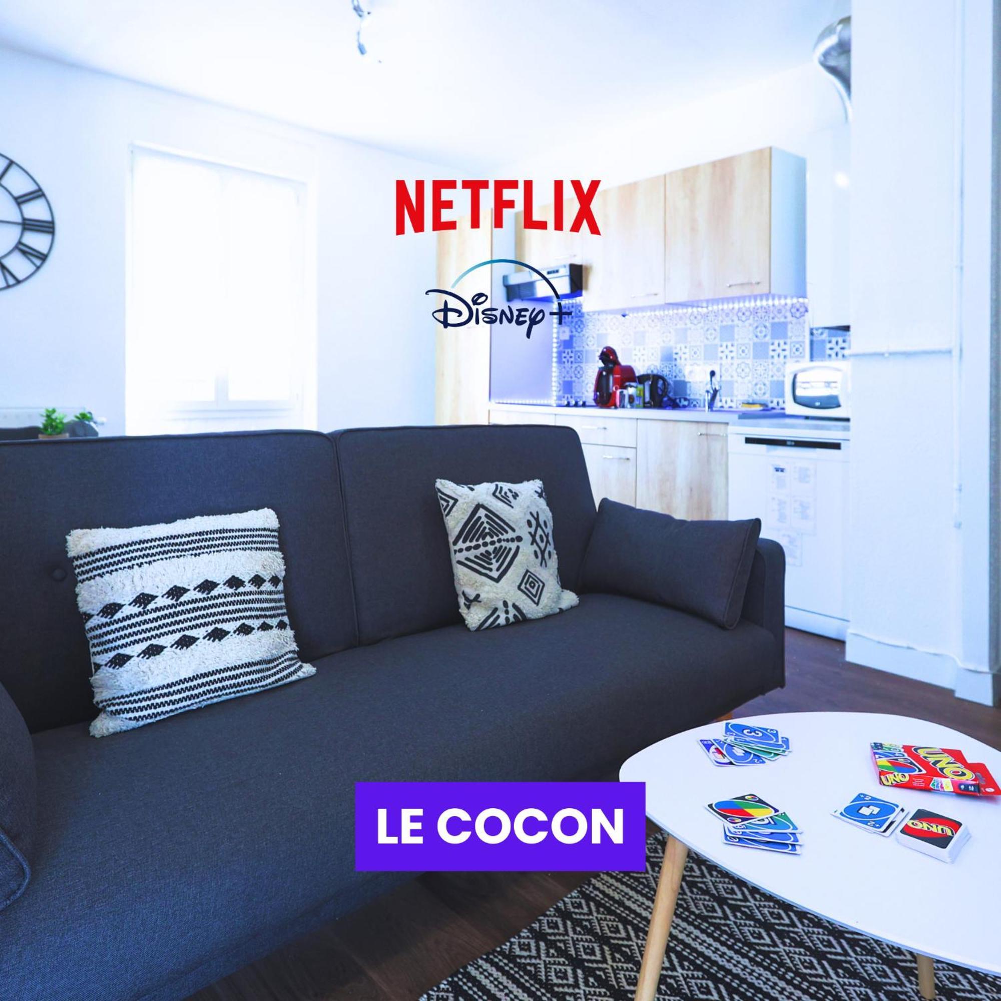 Ideal Pour Professionnels & Familles - Chaleureux & Cosy - Balbon - Wifi Fibre - Netflix & - Calme Et Confort * Saint-Etienne (Loire)