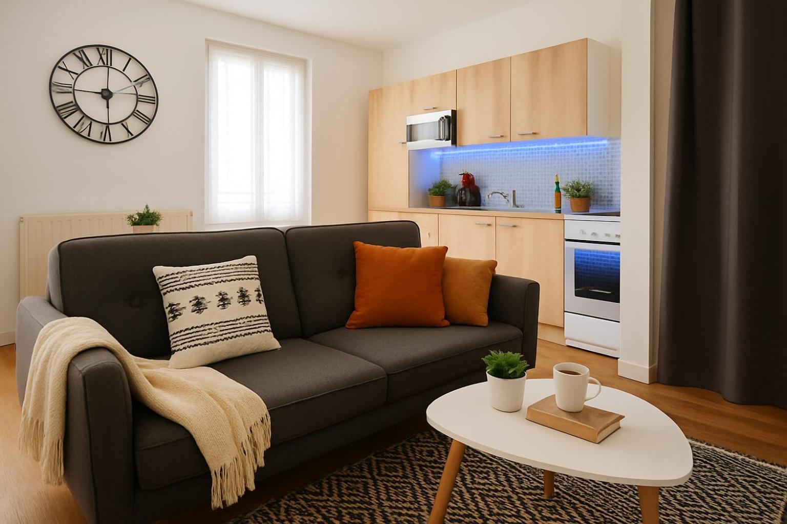 Ideal Pour Professionnels & Familles - Chaleureux & Cosy - Balbon - Wifi Fibre - Netflix & - Calme Et Confort Appartement *